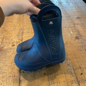 CROCS toddler rain boot size 9